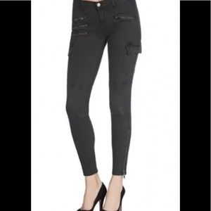 NWOT J Brand Brix Racer Zip Cargo Jean Evergreen, size 26